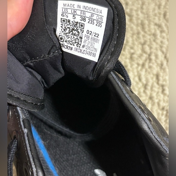 Adidas Originals Forum Bold Leather Sneakers Black 6.5 Men’s - Picture 8 of 8